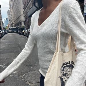 Brandi Melville Andi mohair v neck Sweater